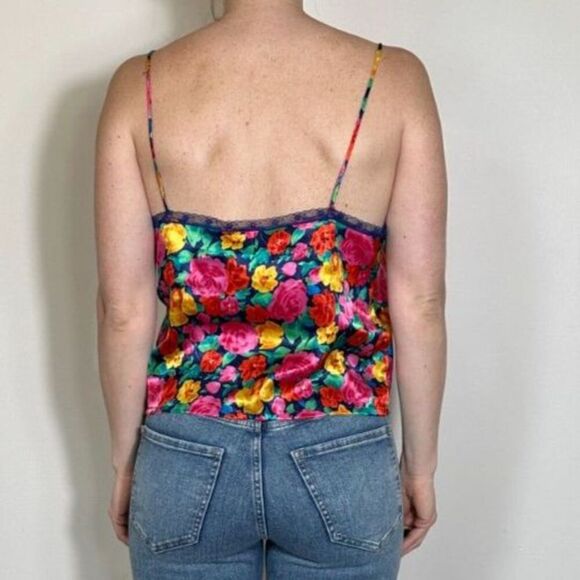 VINTAGE Victoria's Secret 80s Sleeveless Top Size Large - Picture 2 of 6